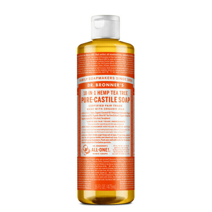 Tea Tree Soap 473ml Dr Bronners