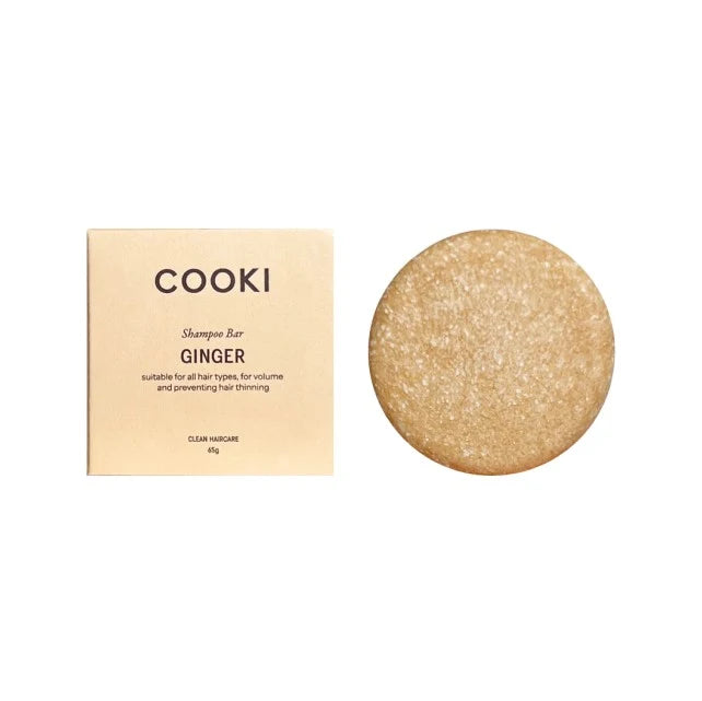Ginger Shampoo Bar 65g Cooki Haircare