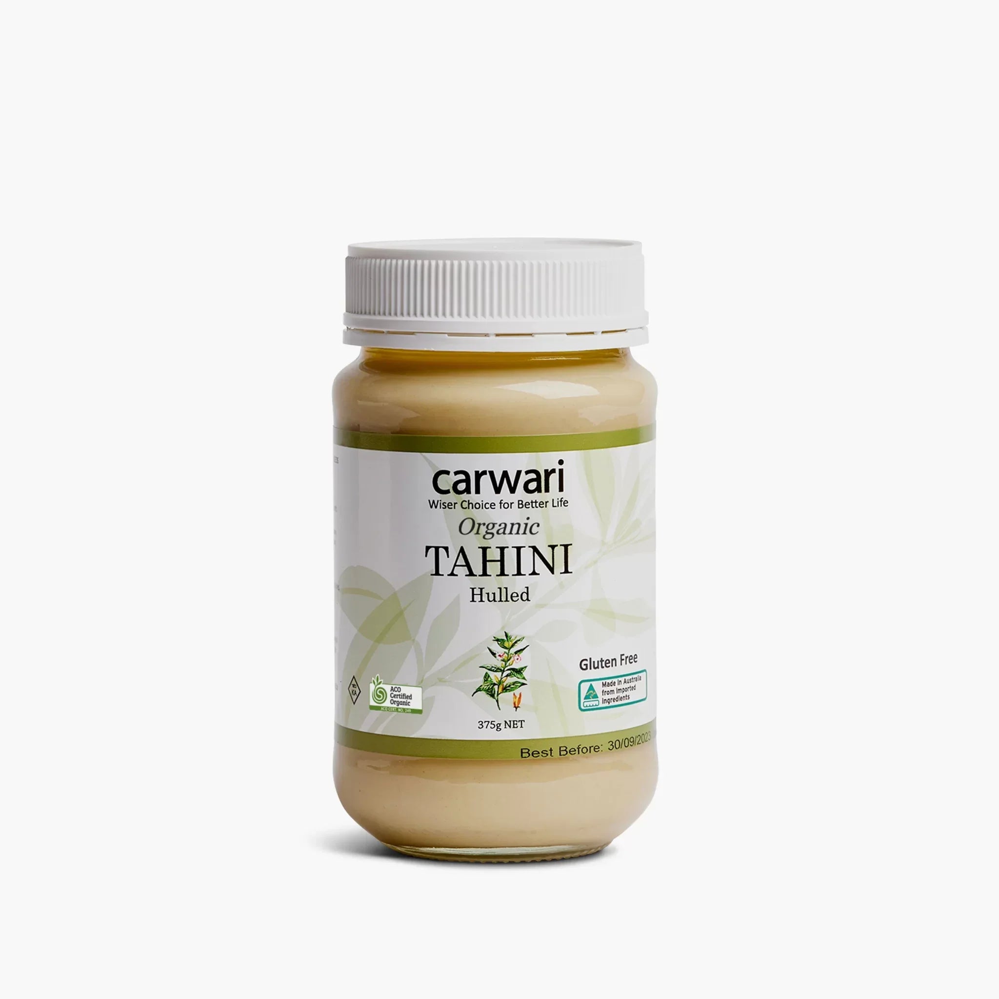 Tahini Hulled 375g Carwari