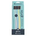 100% Recycled Toothbrush Soft 4 Pack Summer Grin