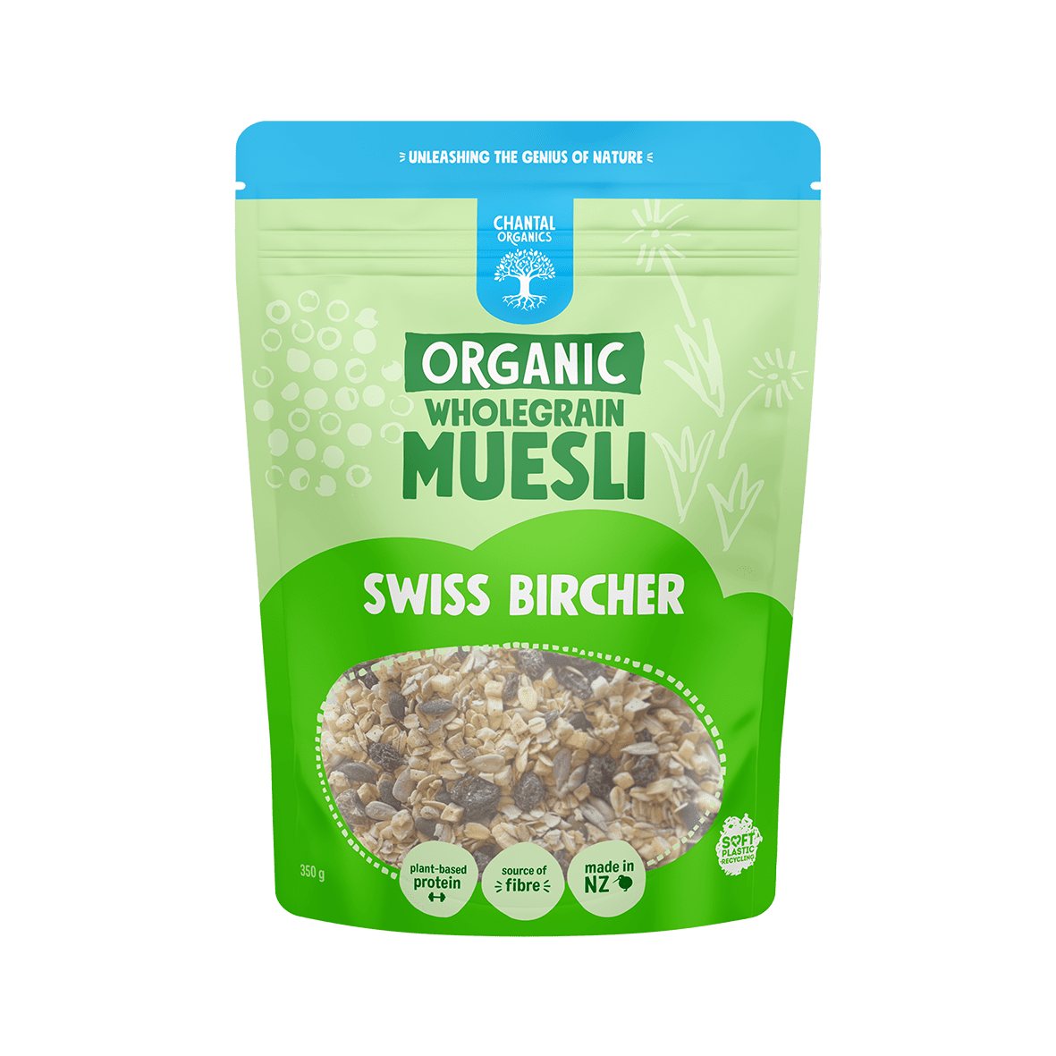 Swiss Bircher Muesli 600g Chantal Organics