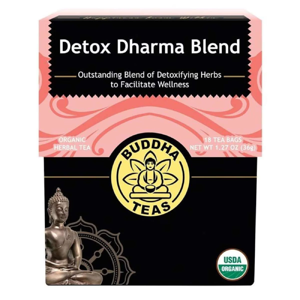 Detox Dharma Blend Tea 18 tea bags Buddha Tea