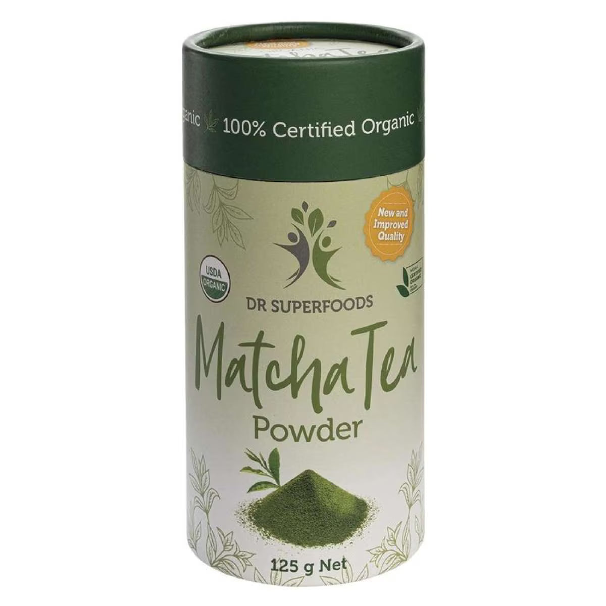 Organic Matcha Tea Powder 125g Dr Superfoods