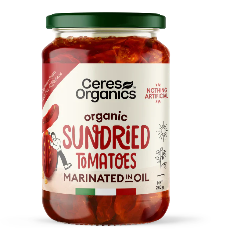 Sundried Tomatoes In Oil 280g Ceres Organics