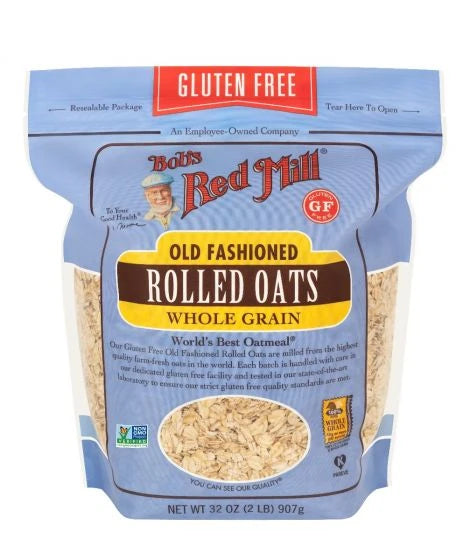 Rolled Oats 907g Bobs Red Mill