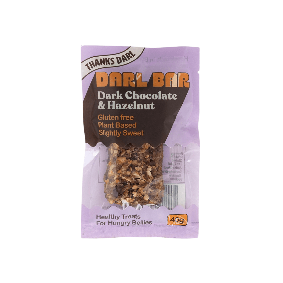 Dark Chocolate & Hazelnut Darl Bar 40g Thanks Darl