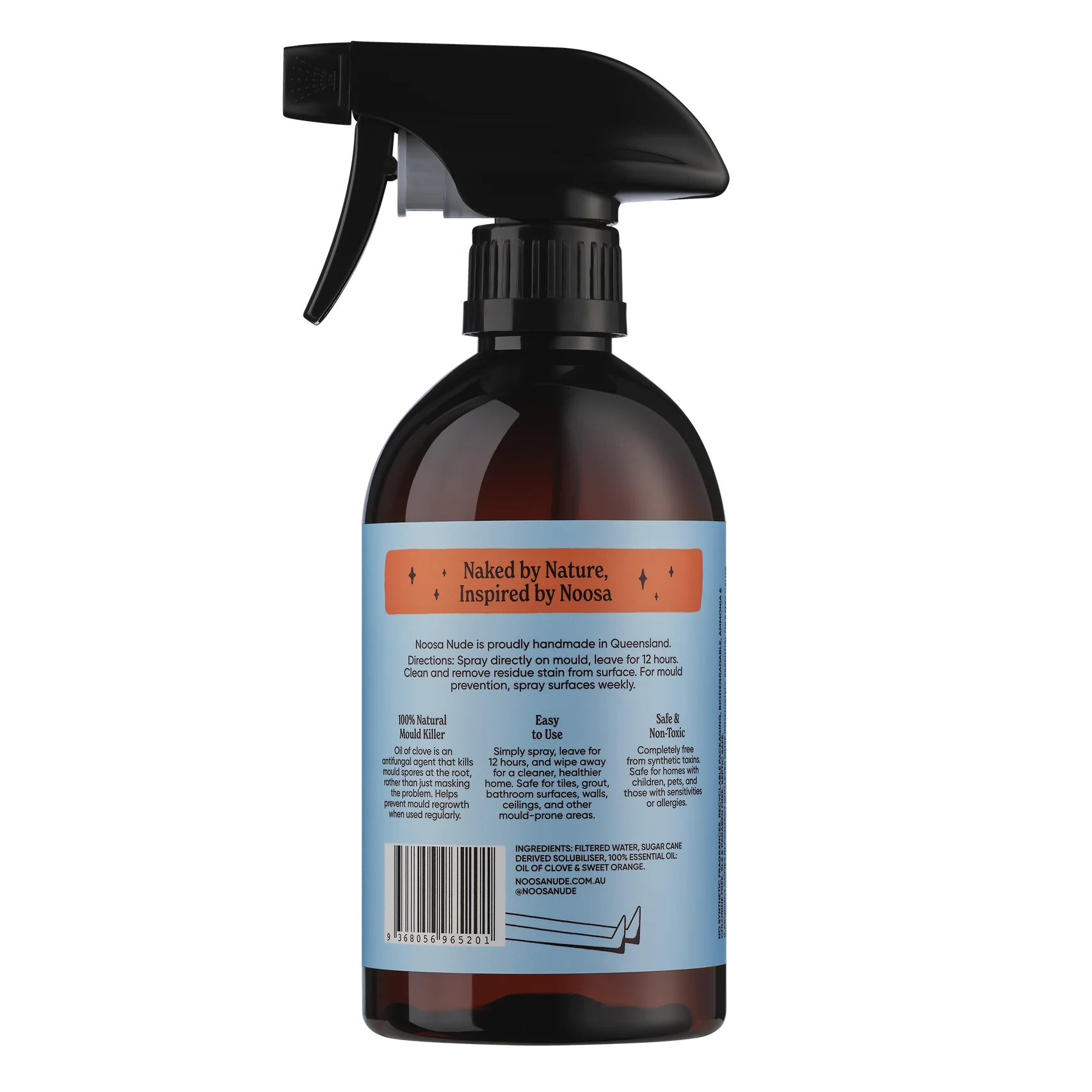 Mould Spray Clove & Sweet Orange 500ml Noosa Nude