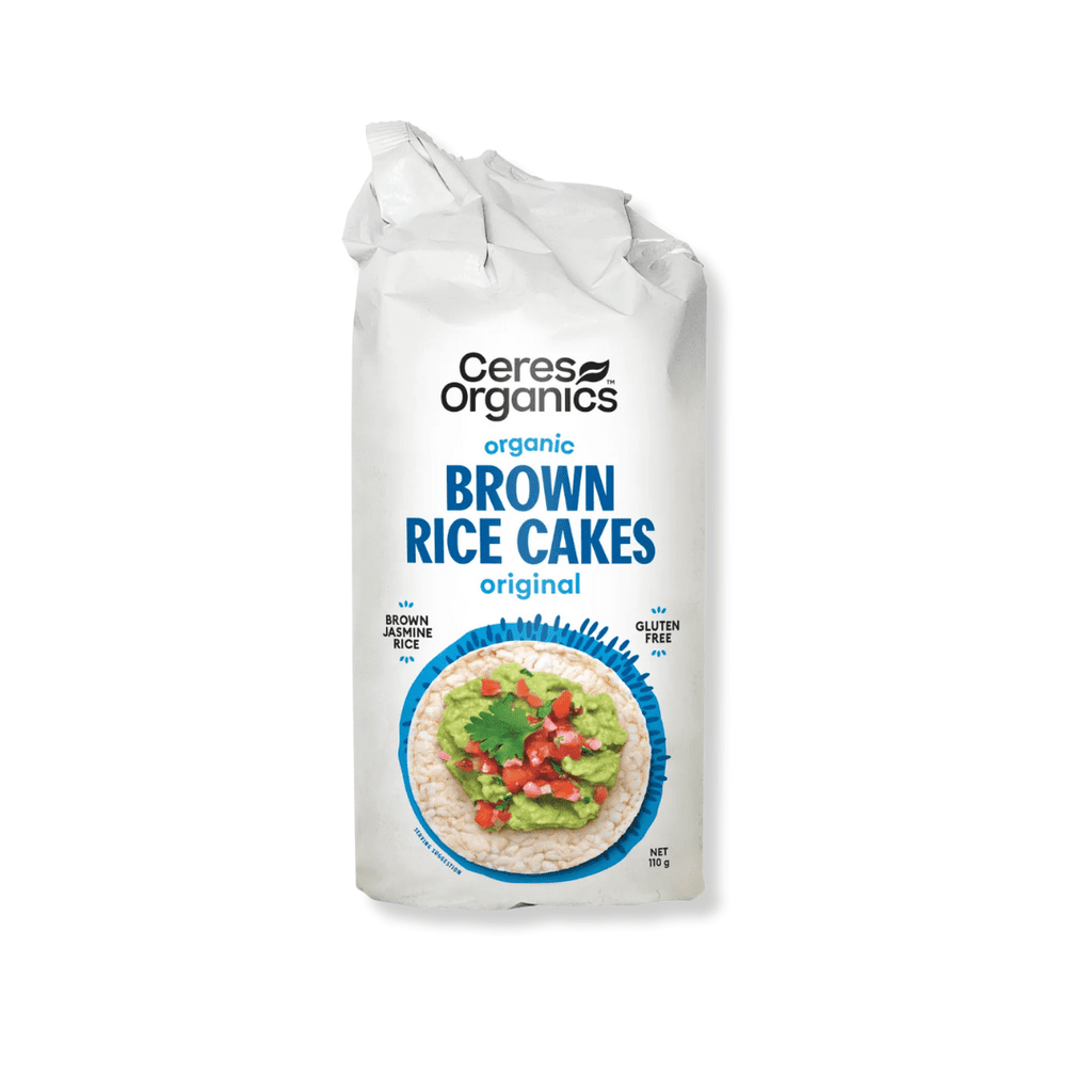 Brown Rice Cakes Sea Salt 110g Ceres Organics