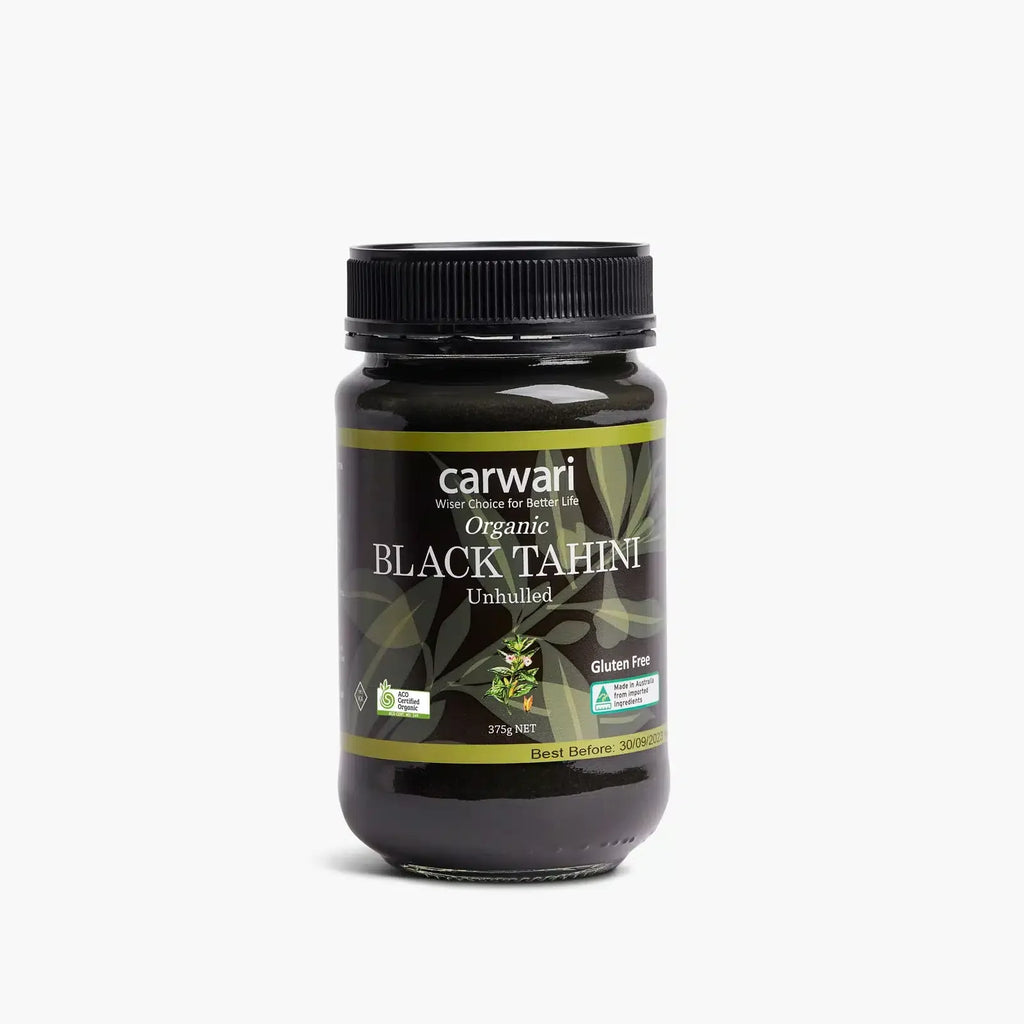 Black Tahini 375g Unhulled Carwari