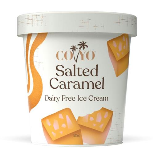 Salted Caramel Ice Cream 500ml COYO