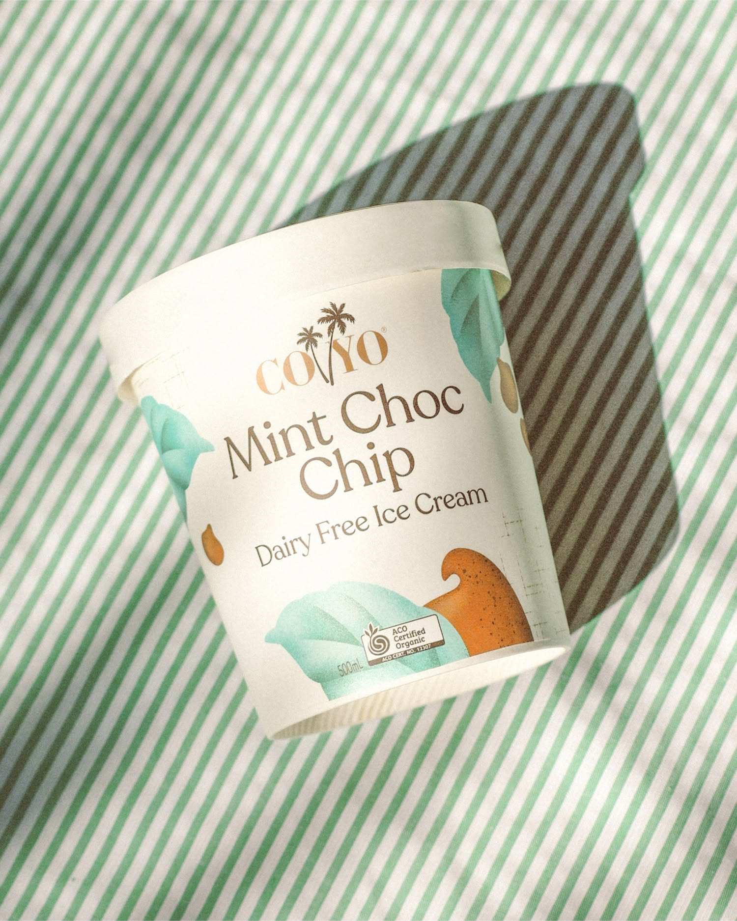 Mint Choc Chip Coconut Ice Cream 500ml Coyo