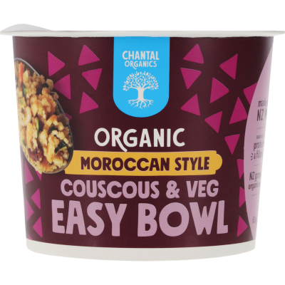 Moroccan Style Easy Bowl 65g Chantal Organics