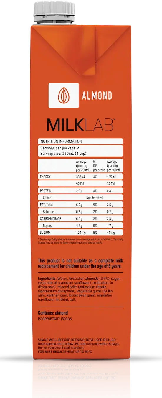 MILK LAB ALMOND MILK 1L