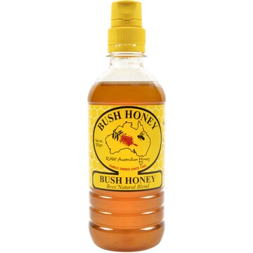 Honey 500g Squeeze Bottle Bush Honey