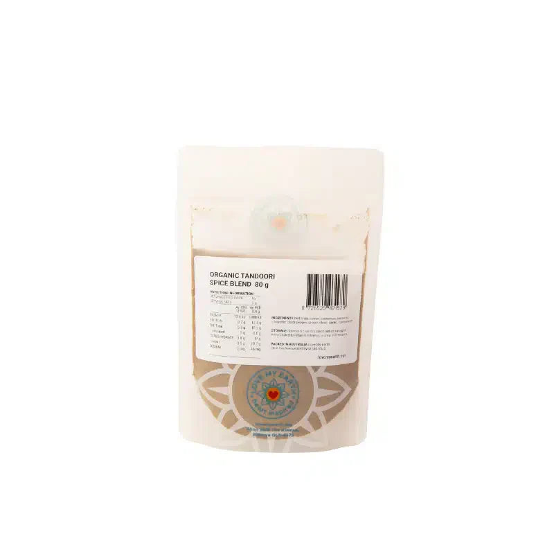 Organic Tandoori Spice Blend Pouch 80g Love My Earth
