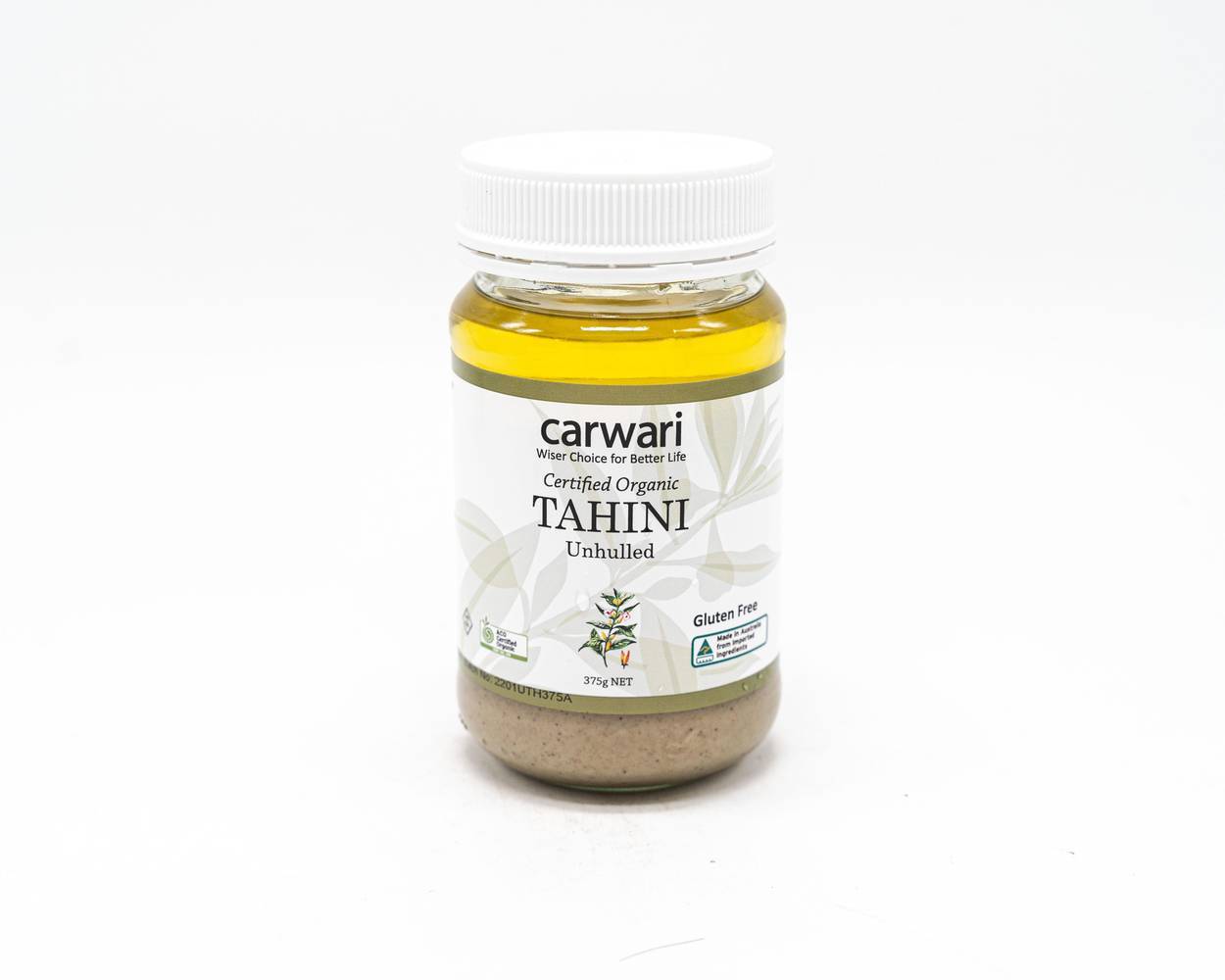 Tahini Unhulled 375g Carwari