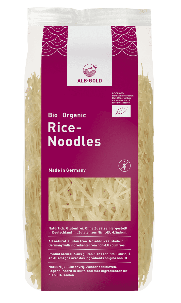 Rice Organic Noodles 250g Alb-Gold