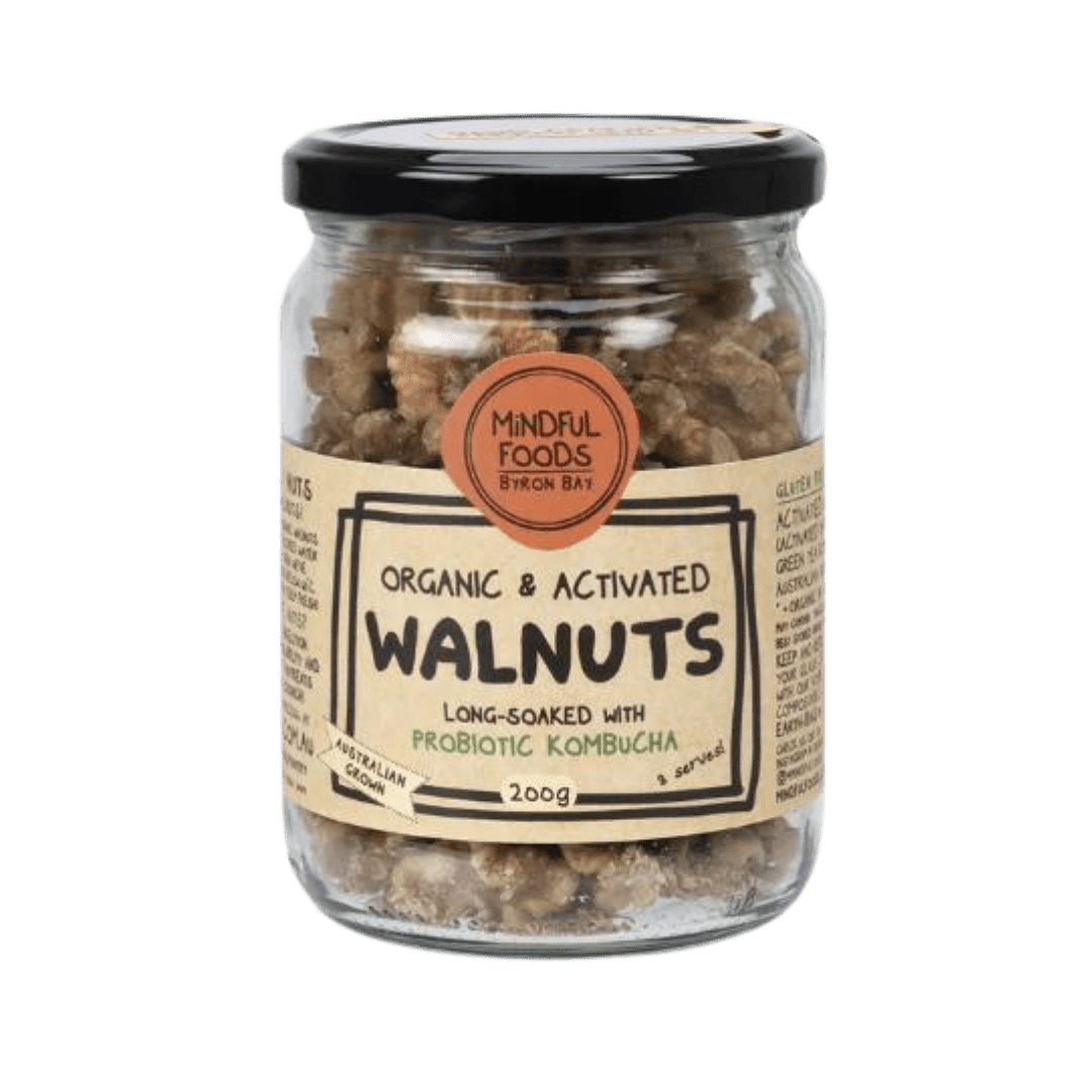 Organic Activated Walnuts 200g Mindful Foods