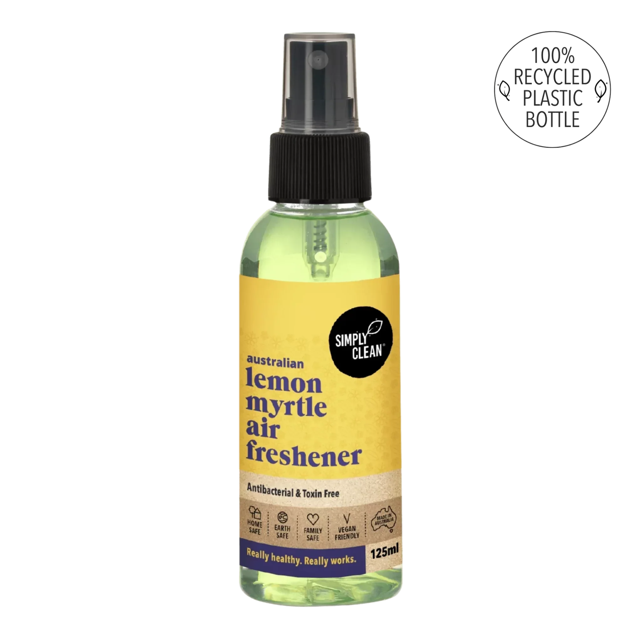 Air Freshener Lemon Myrtle 125ml Simply Clean