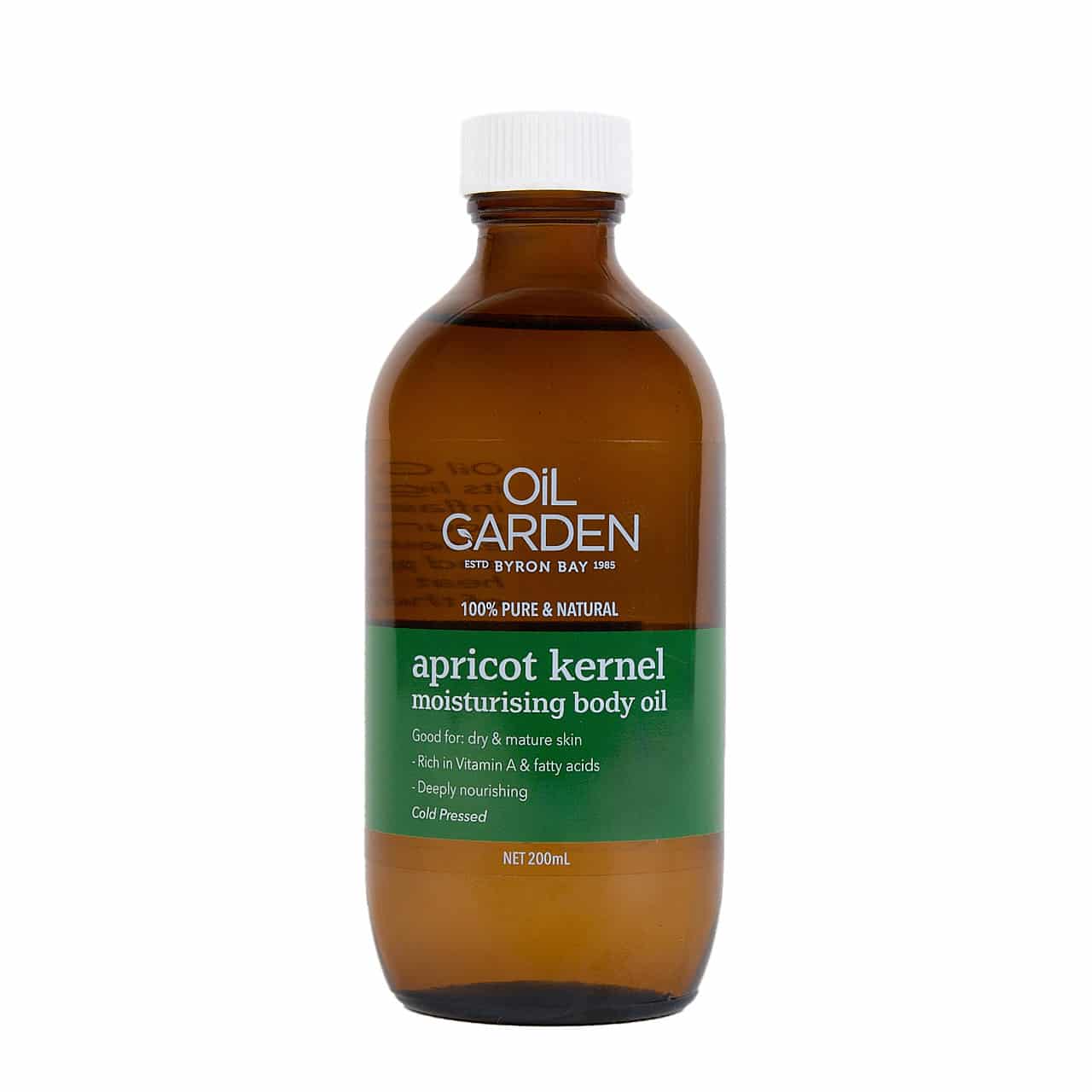 Apricot Kernel Body Oil 200ml Oil Garden