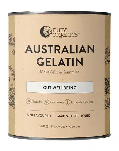 Australian Gelatin Cannister 300g Nutra Organics