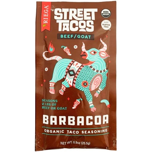 Barbacoa Beef Seasoning 25.5g ORGANIC Riega
