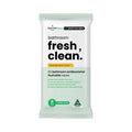 Bathroom Fresh Clean Flushable Plastic Free Wipes 60pk CleanLife