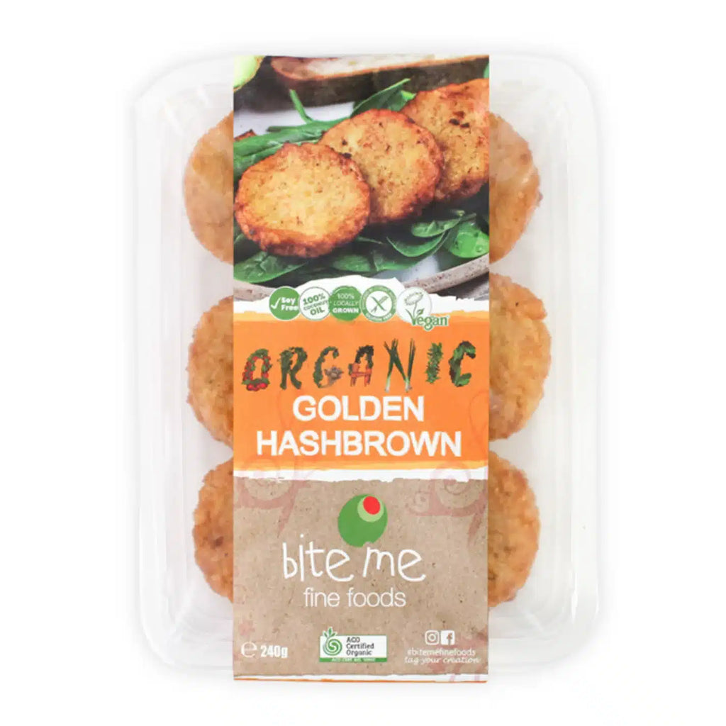 Bite Me Organic Golden Hashbrown 240g
