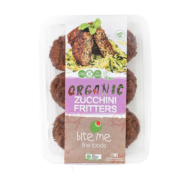 Bite Me Organic Zucchini Fritter 250g