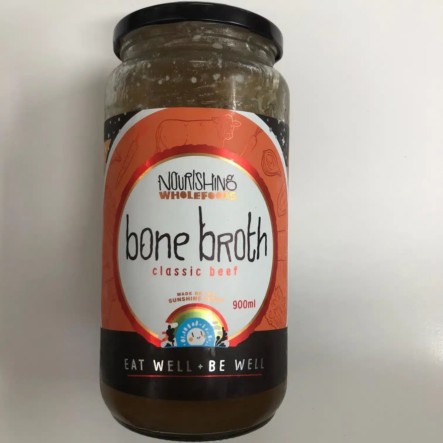 Bone Broth Beef 900ml Nourishing Wholefoods