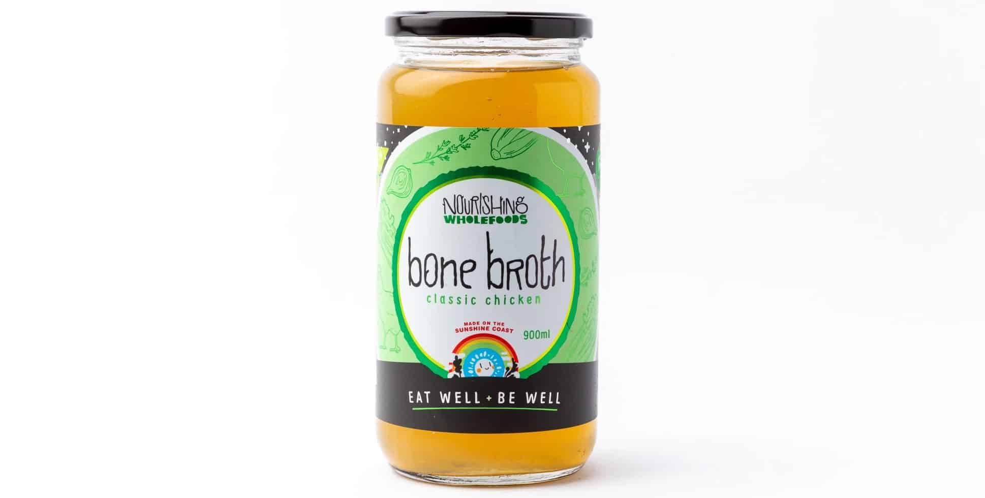 Bone Broth Chicken 900ml Nourishing Wholefoods