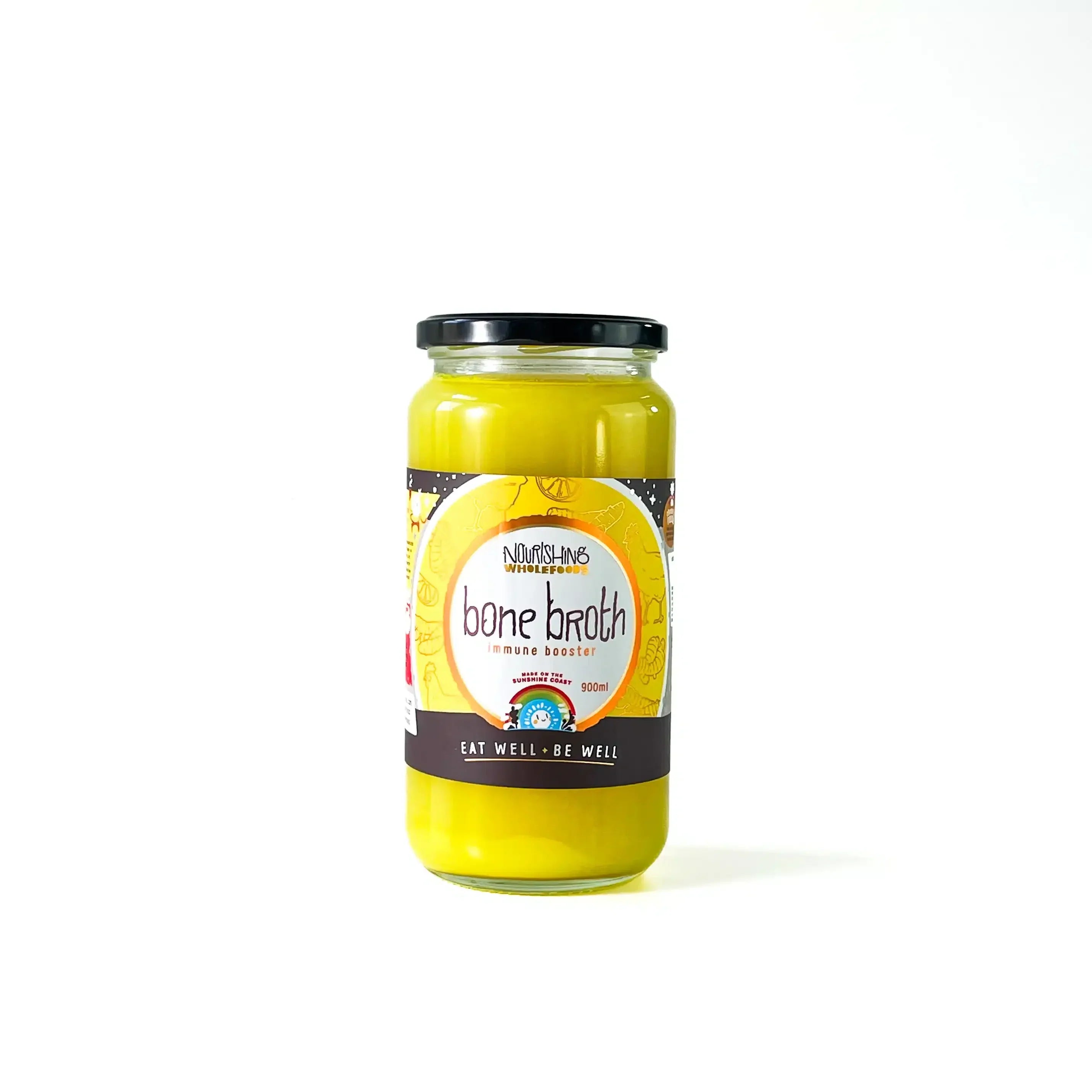 Bone Broth Immune Booster 900ml Nourishing Wholefoods
