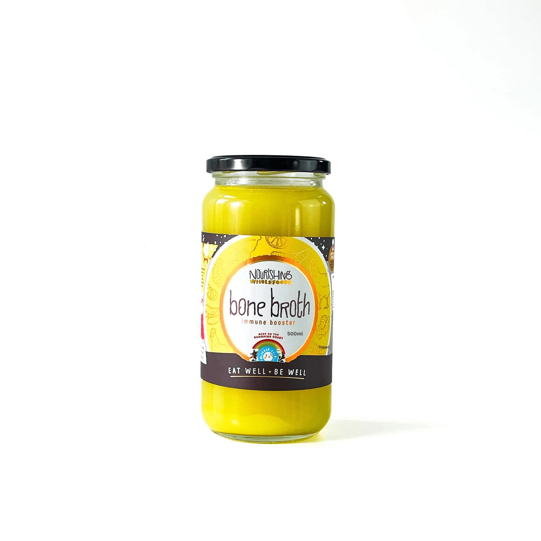 Bone Broth Immune Booster 500ml Nourishing Wholefoods
