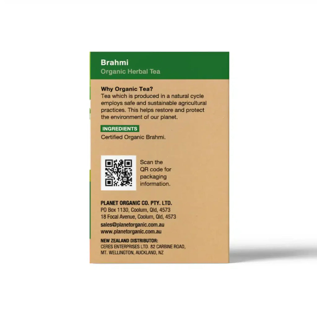 Brahmi Loose Tea 50g Planet Organic