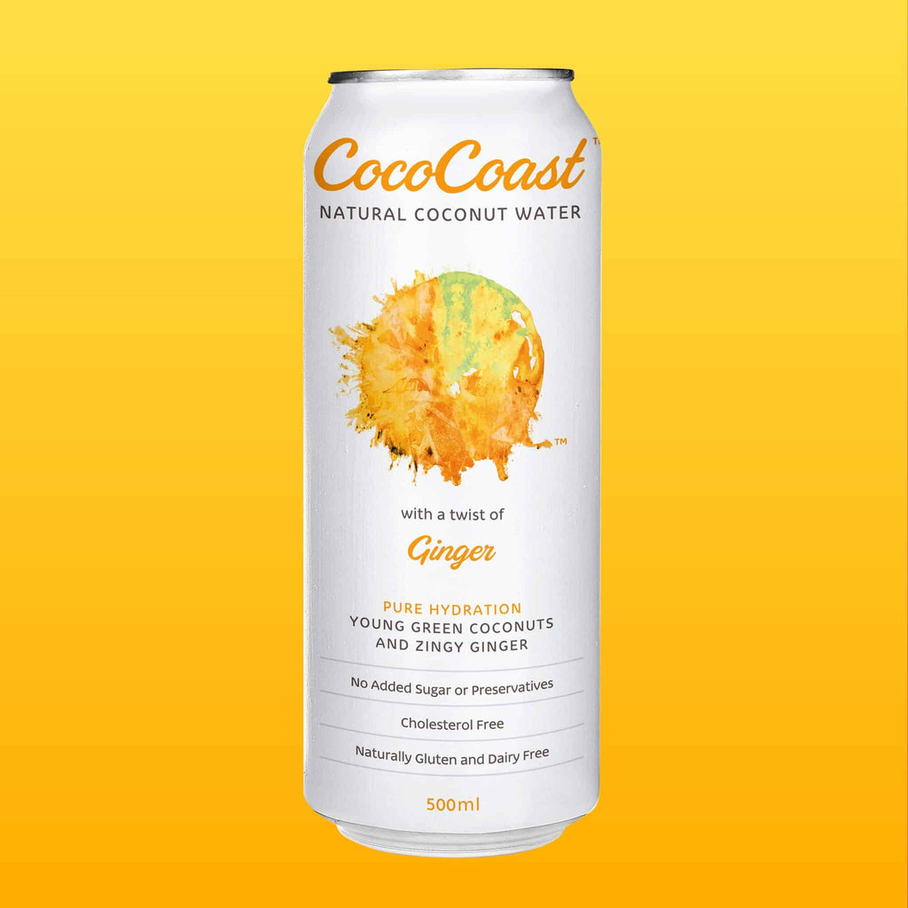 Ginger COCONUT WATER 500ML Coco Coast