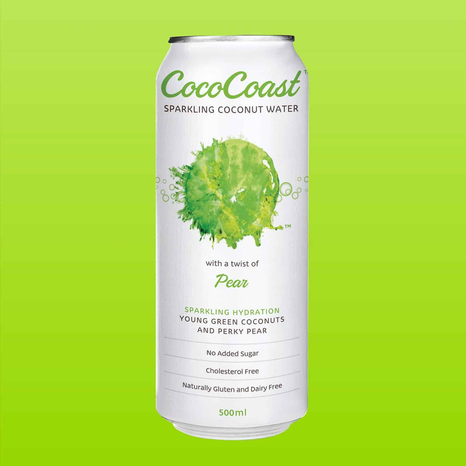 CocoCoast Coconut Water 6 Pack Pear