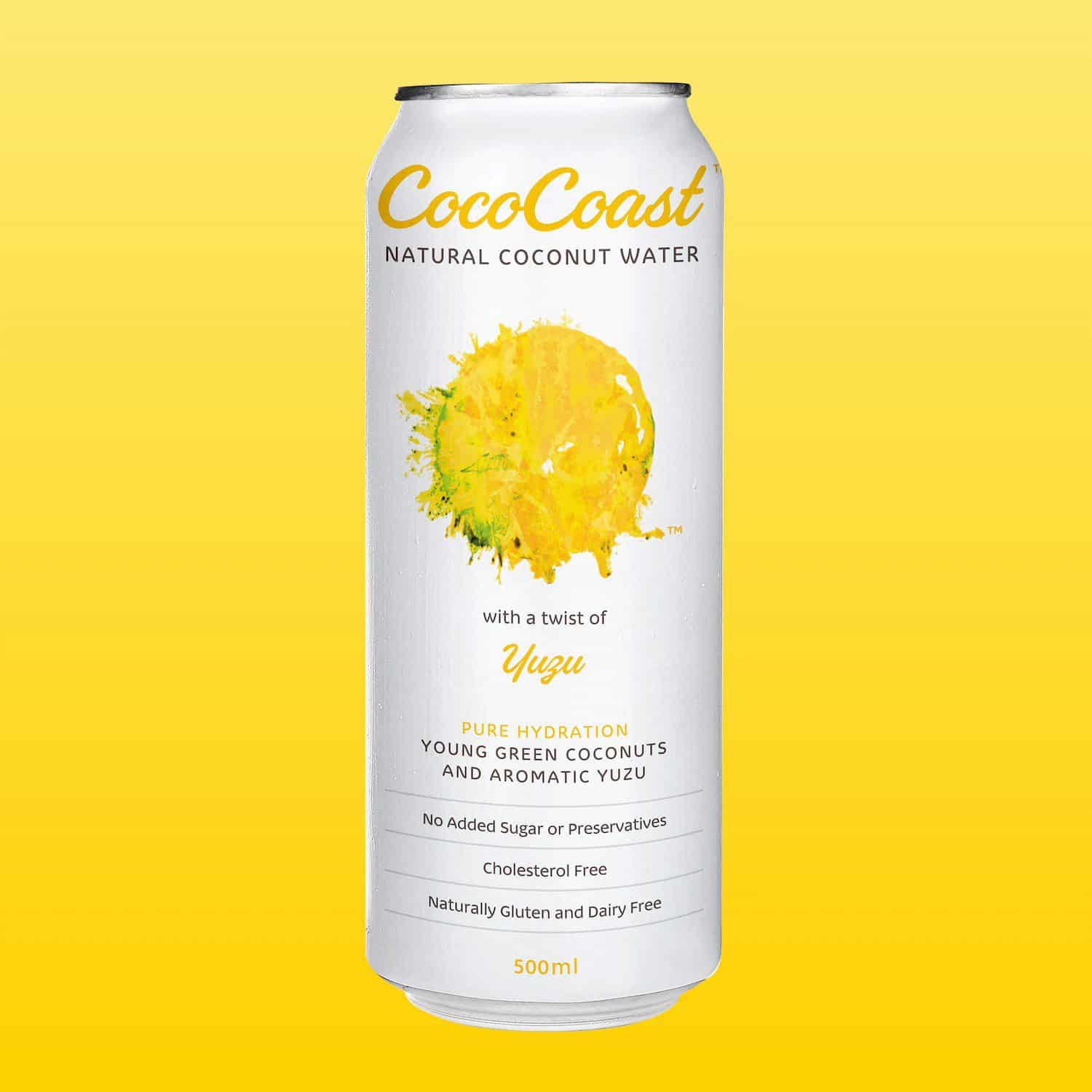 Yuzu COCONUT WATER 500ML Coco Coast