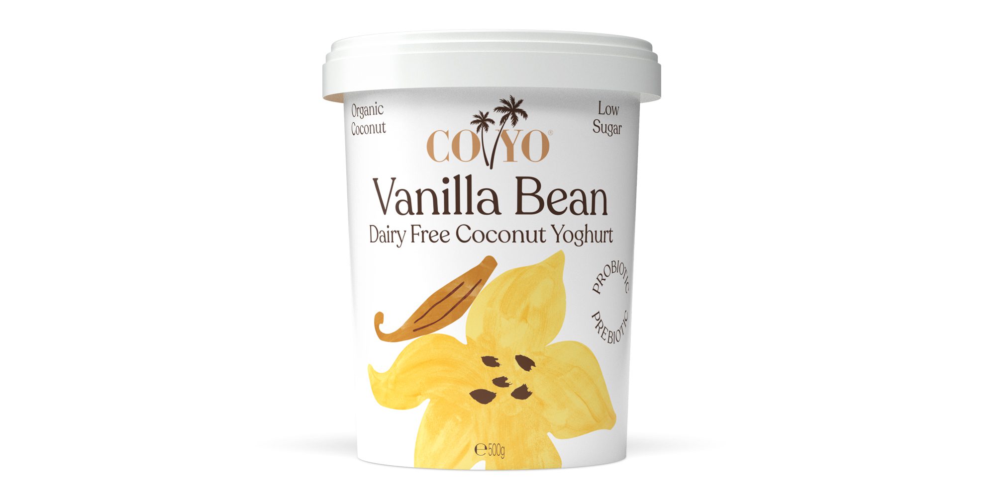 Organic Coconut Milk Vanilla Yoghurt 500g Coyo