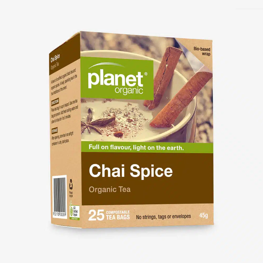 Chai Spice Tea x25 Planet Organic
