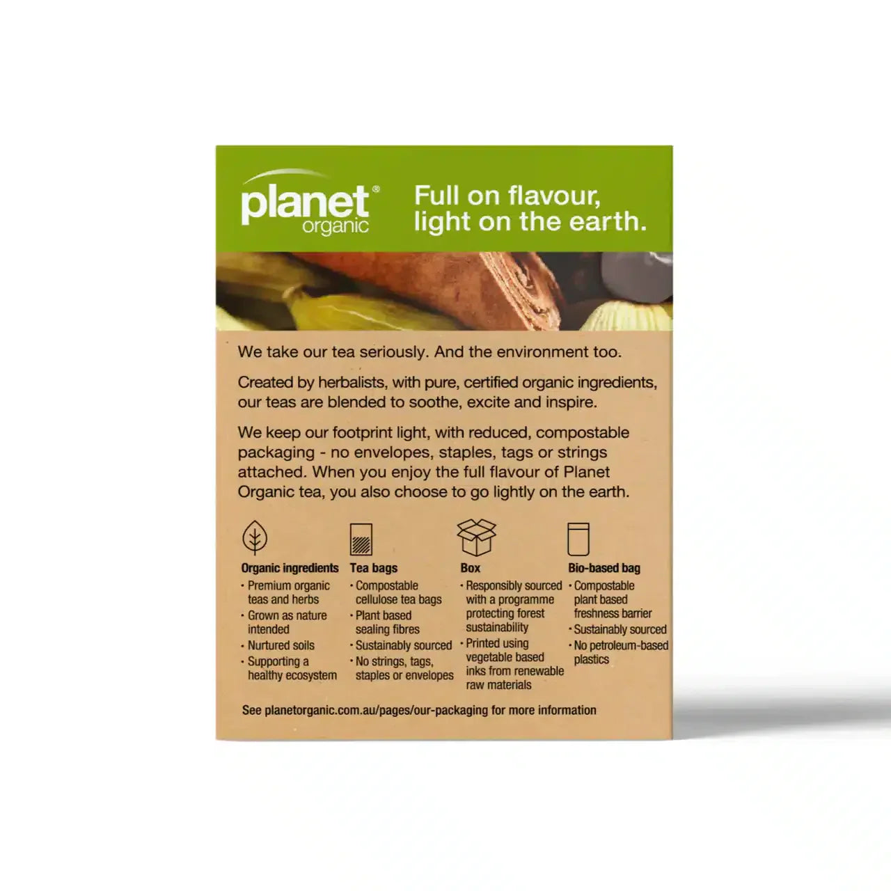 Chai Spice Tea x25 Planet Organic