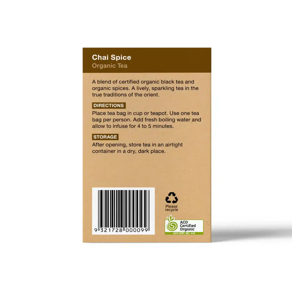 Chai Spice Tea x25 Planet Organic
