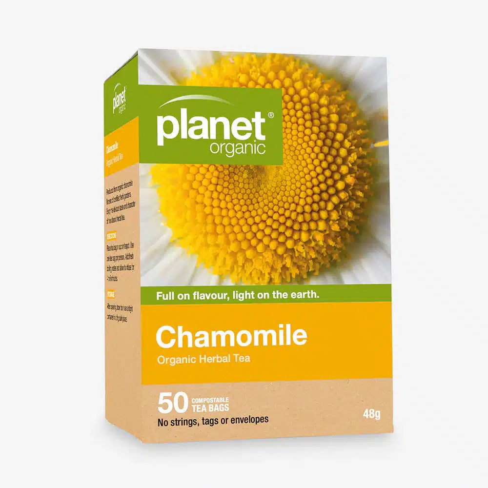 Chamomile Tea 50bags Planet Organic