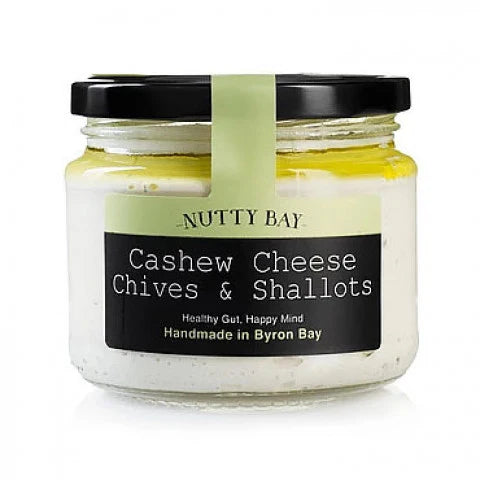 Chive & Shallot Cashew Cheese 270g Nutty Bay
