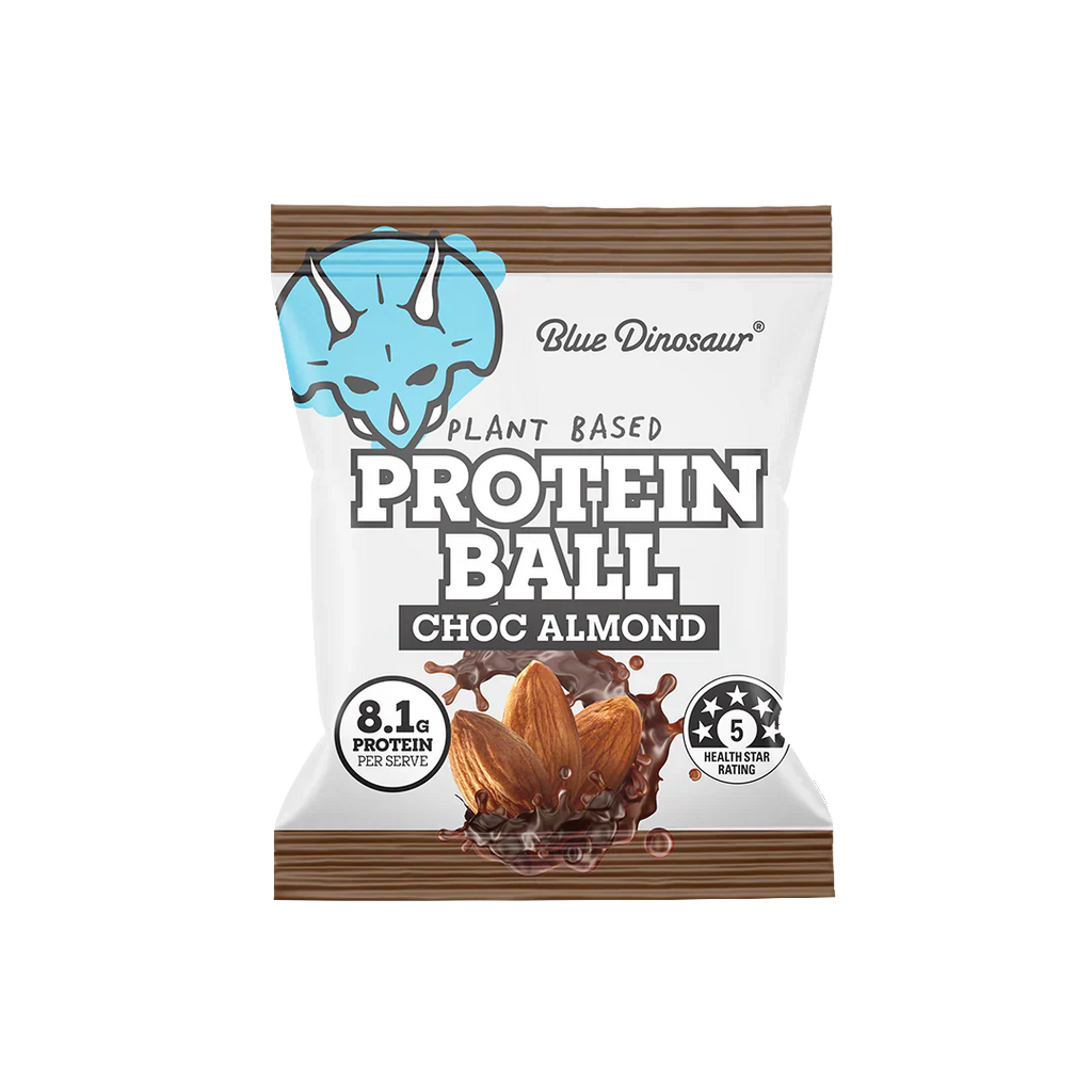 Choc Almond Protein Ball 40g Blue Dinosaur