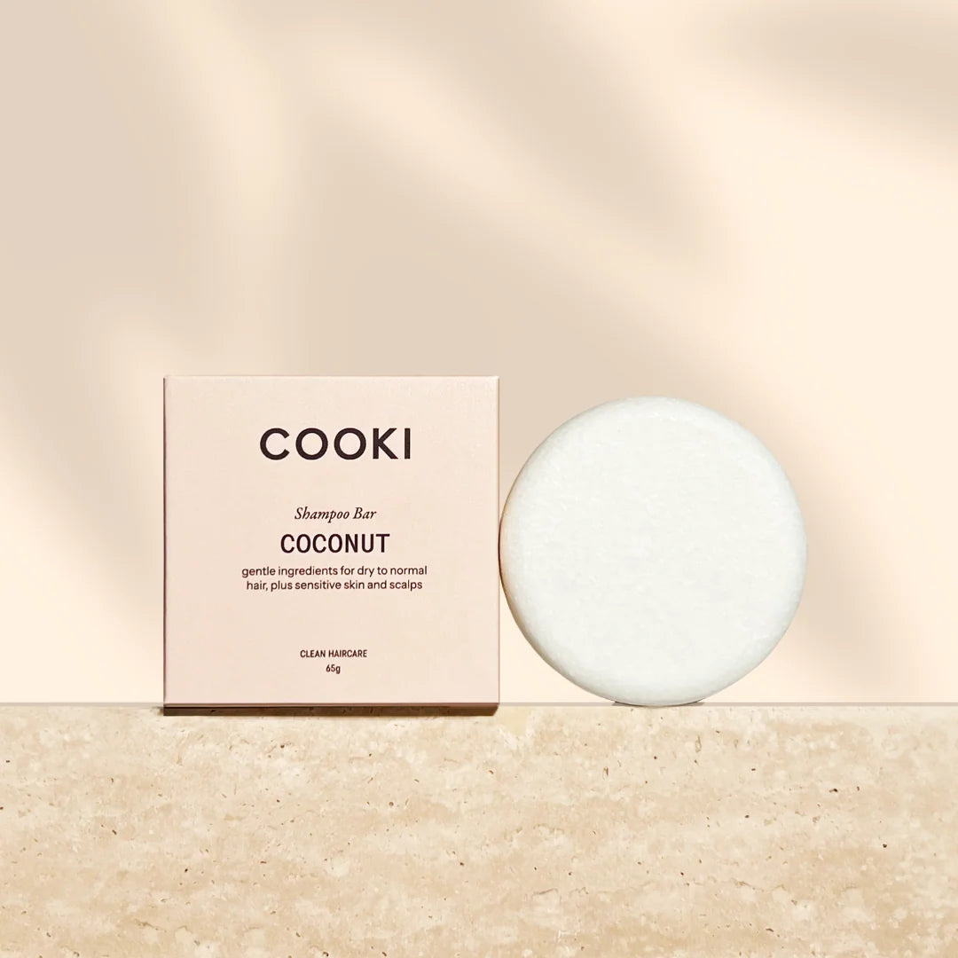 Coconut Shampoo Bar 65g Cooki Haircare