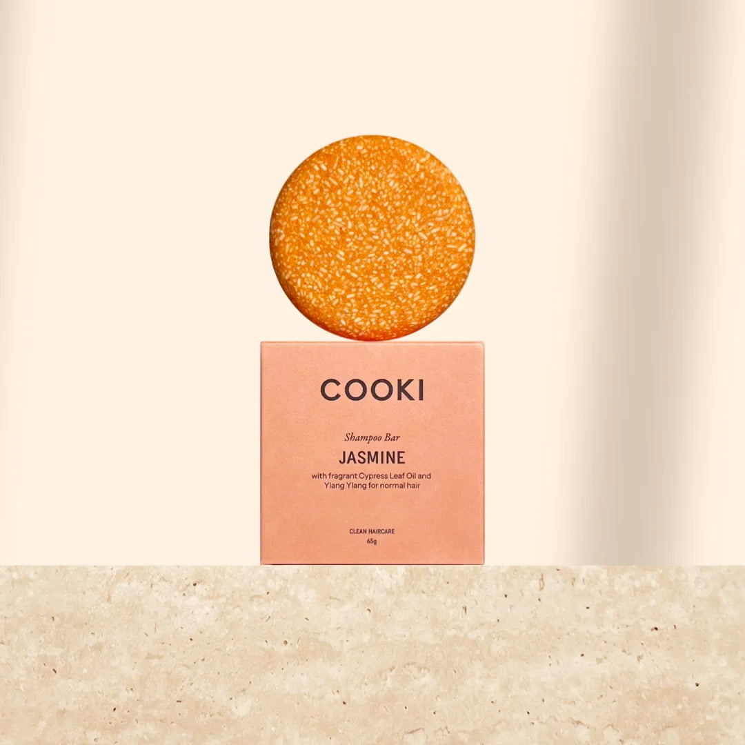 Jasmine & Cypress Shampoo Bar 65g Cooki Haircare