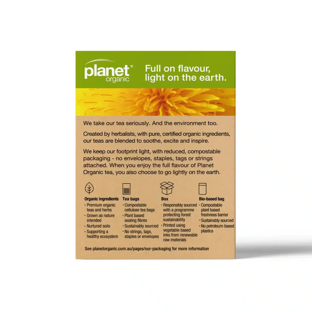 Dandelion Leaf Tea 25bags Planet Organic