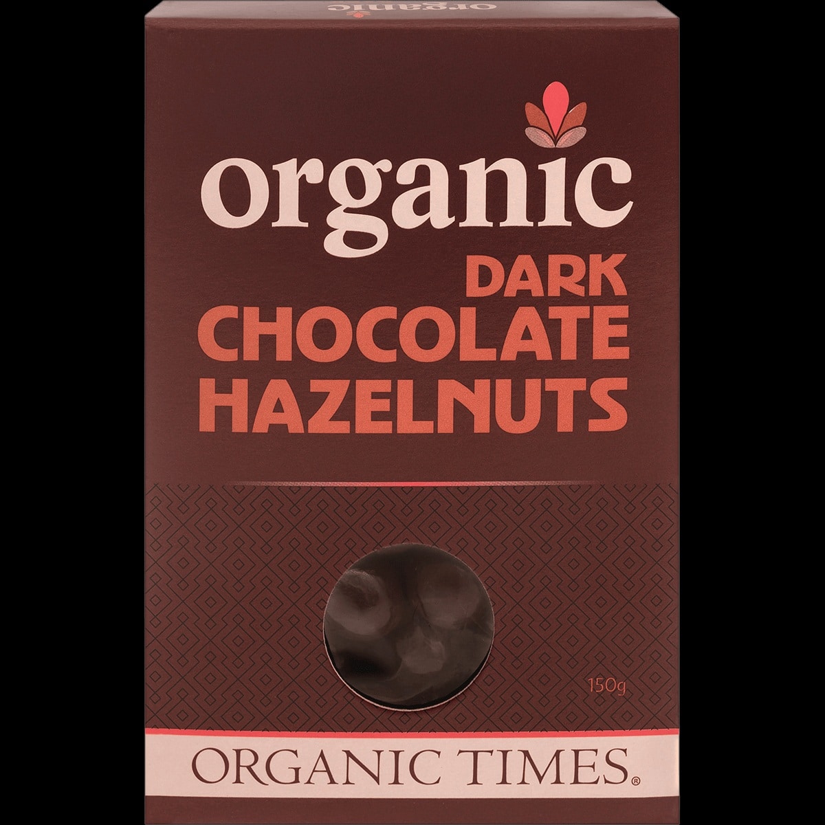 Dark Chocolate Hazelnuts 150g Organic Times