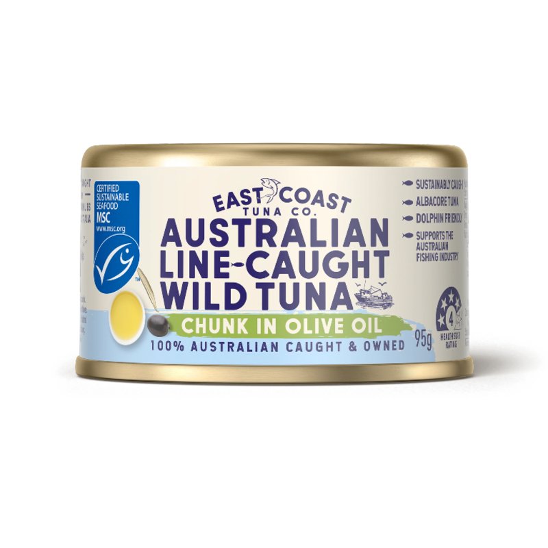 Tuna Chunk In Olive Oil 95g East Coast Tuna Co