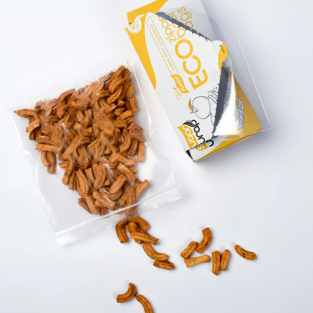 Eco Zipper Bags Small x40 Sugarwrap